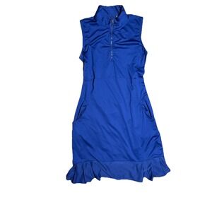 EP New York Women's Size Small Blue Sport Dress W/ Pockets And Detachable Shorts